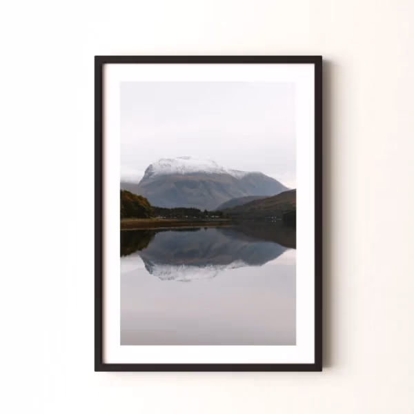 Ben Nevis Reflection - Scottish Highlands Giclée Print