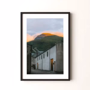 ben-nevis-distillery-black-frame Distillery Giclée Photography Prints - Ben Nevis Distillery