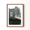 flour-and-steel-dark-brown-frame Flour and Steel - Newcastle Giclée Photography Print