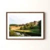 Alnwick Castle - Dark Brown Frame Alnwick Castle - Northumberland Giclée Photography Print